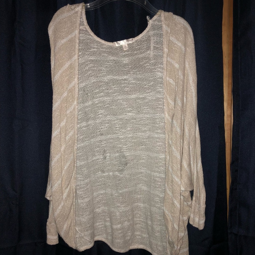 Beige cardigan